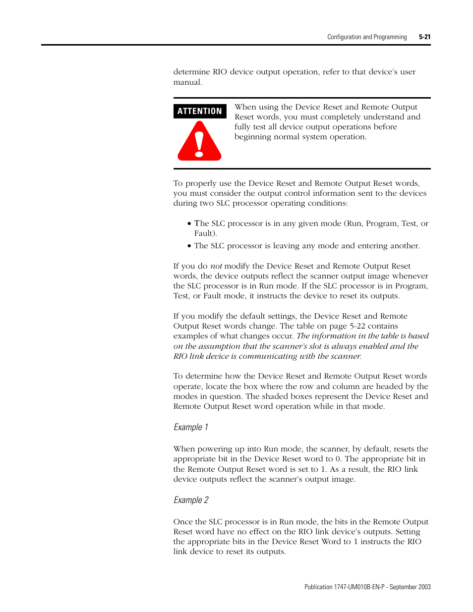 Rockwell Automation 1747-BSN Backup Scanner Module User Manual | Page 83 / 204