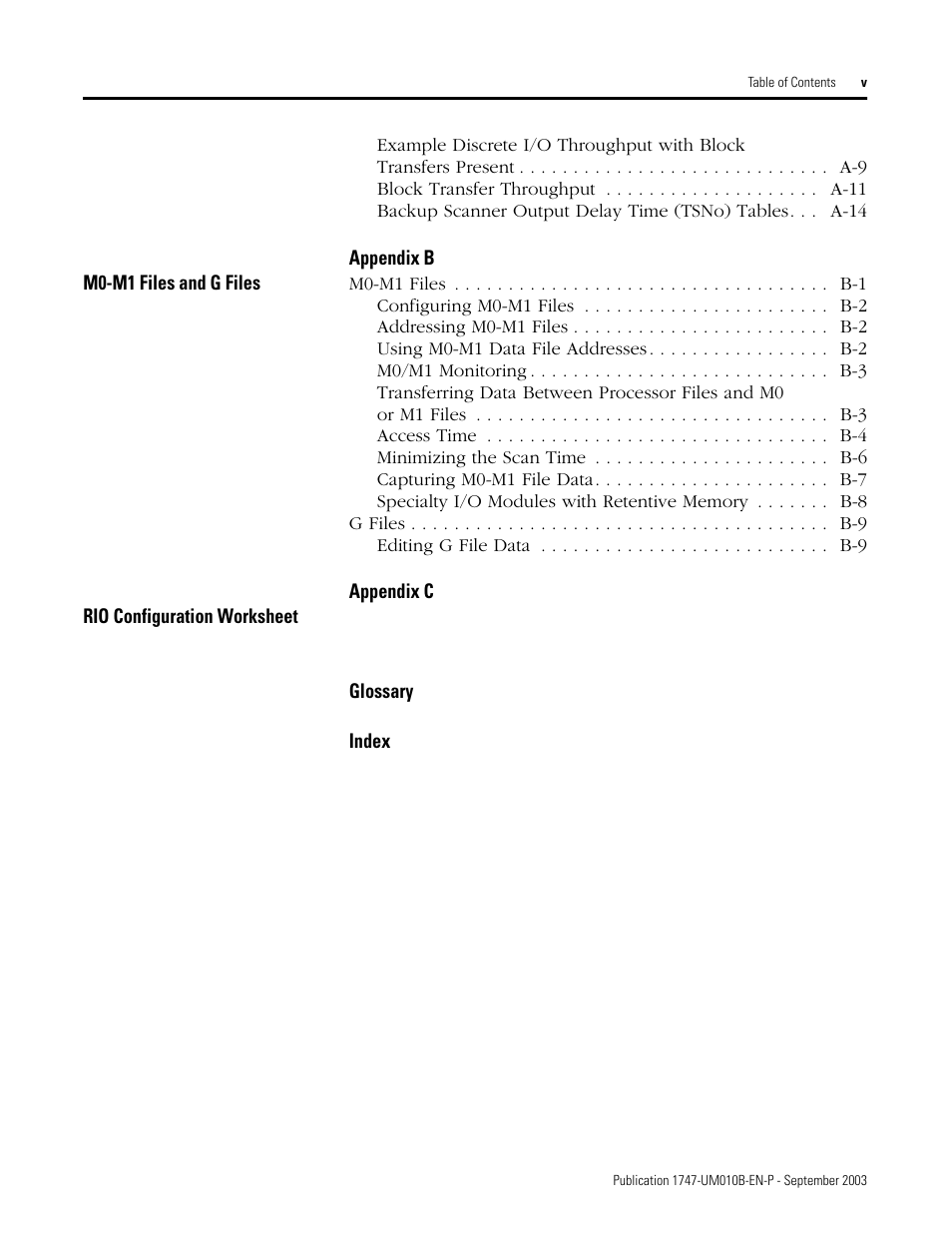 Rockwell Automation 1747-BSN Backup Scanner Module User Manual | Page 9 / 204