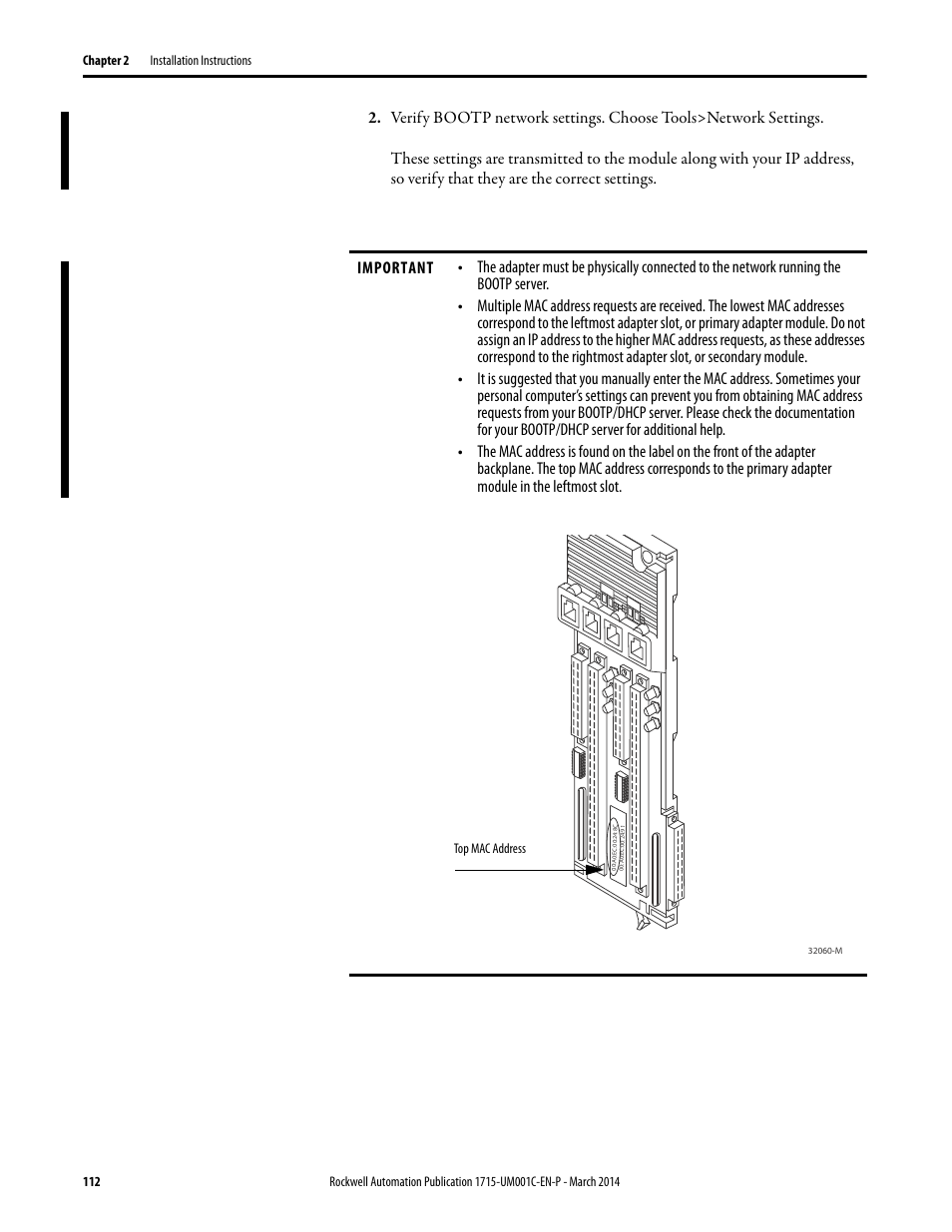 Rockwell Automation 1715-OF8I Redundant I/O System User Manual User Manual | Page 112 / 324