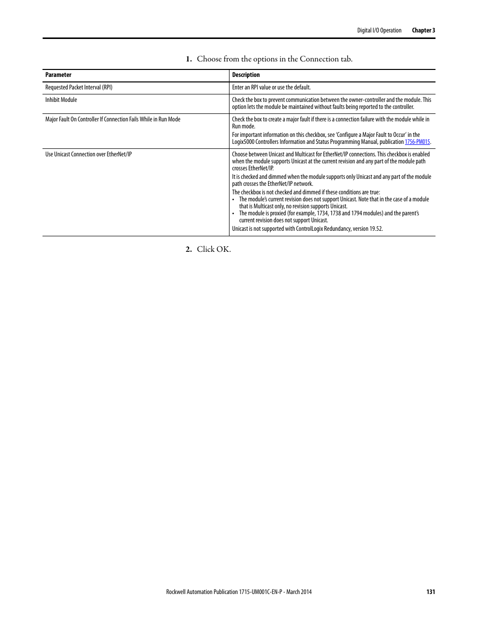 Rockwell Automation 1715-OF8I Redundant I/O System User Manual User Manual | Page 131 / 324