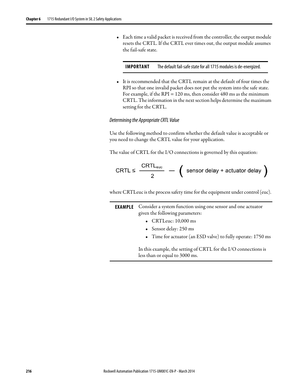 Rockwell Automation 1715-OF8I Redundant I/O System User Manual User Manual | Page 216 / 324