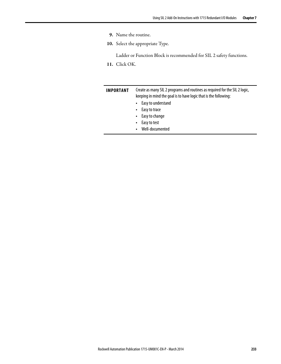 Rockwell Automation 1715-OF8I Redundant I/O System User Manual User Manual | Page 233 / 324
