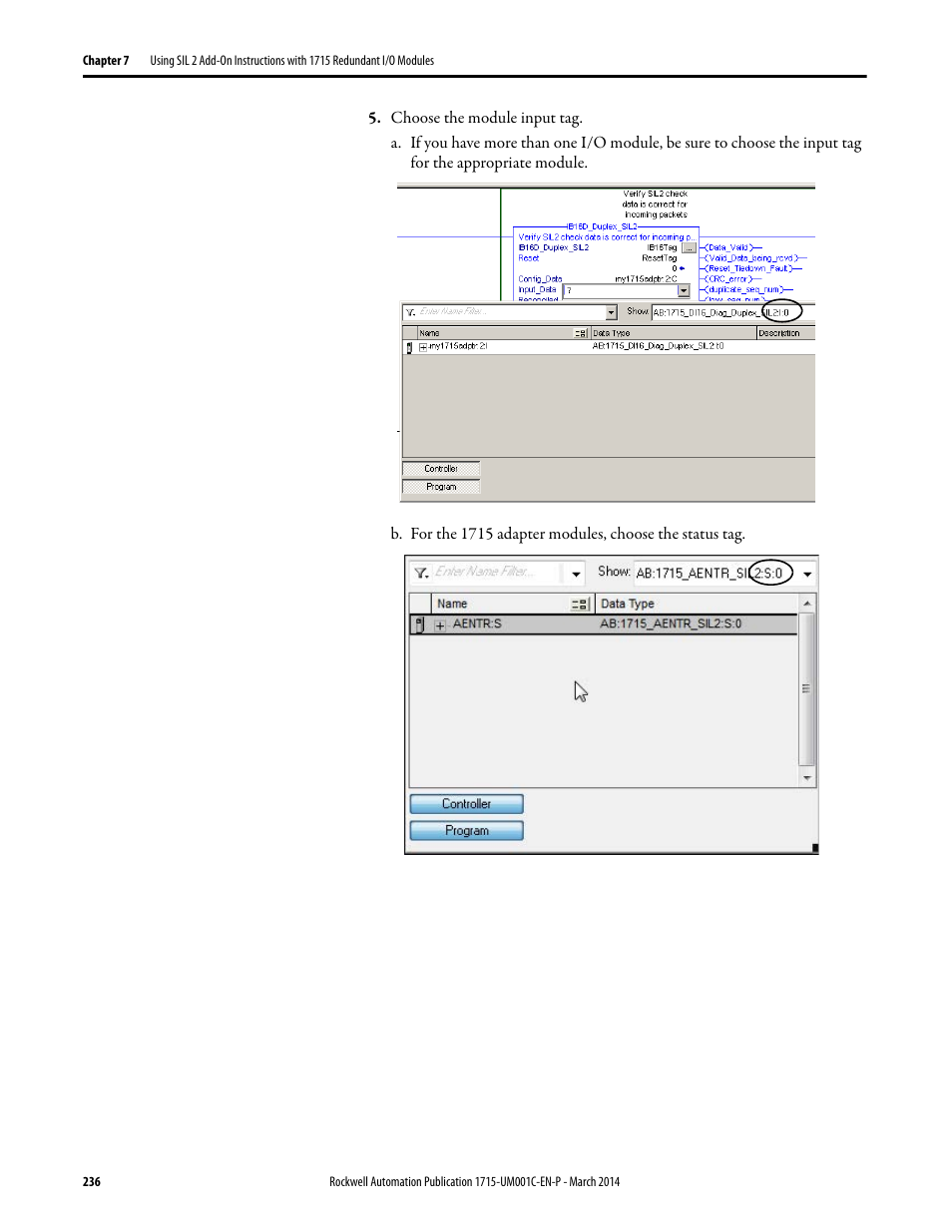 Rockwell Automation 1715-OF8I Redundant I/O System User Manual User Manual | Page 236 / 324