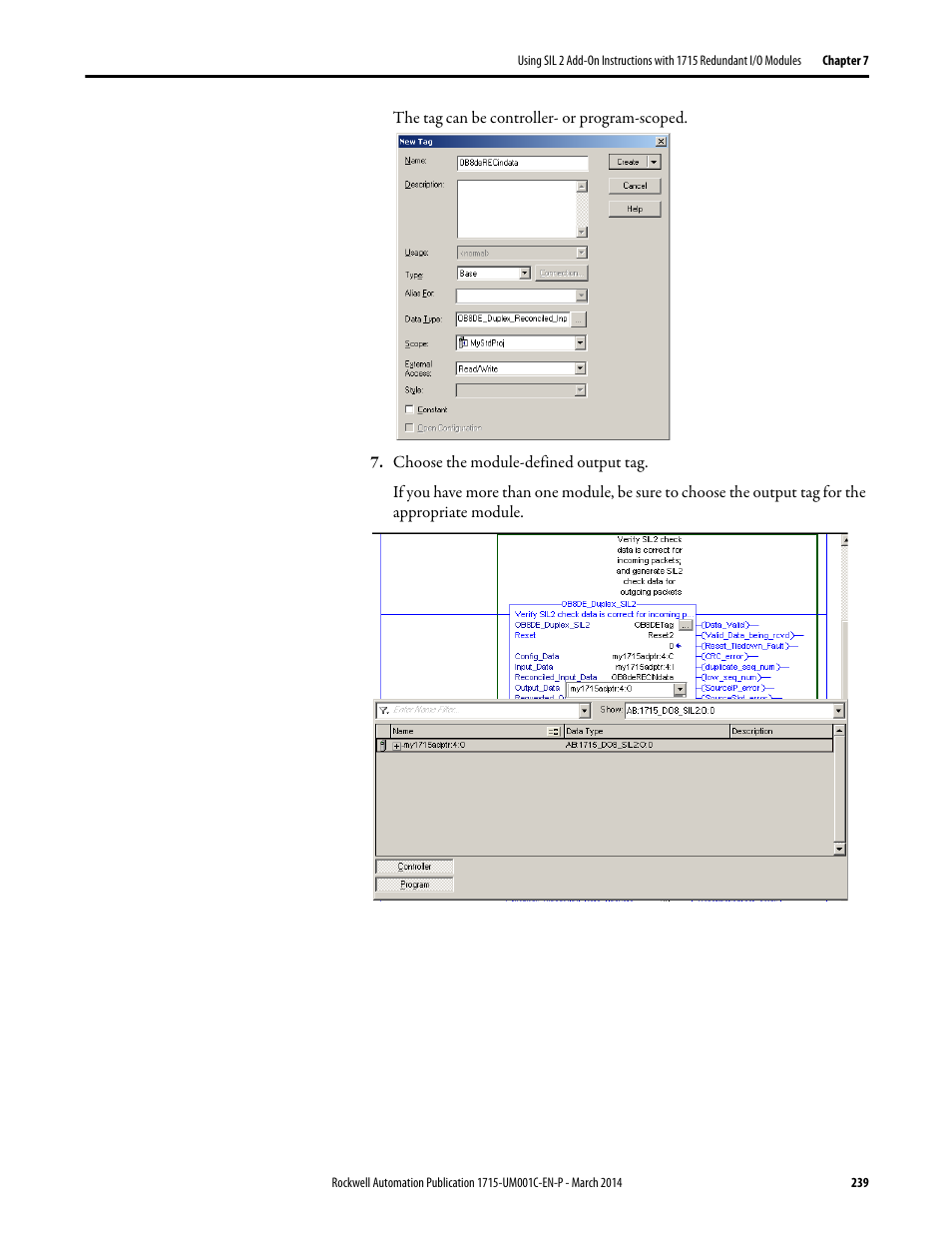 Rockwell Automation 1715-OF8I Redundant I/O System User Manual User Manual | Page 239 / 324