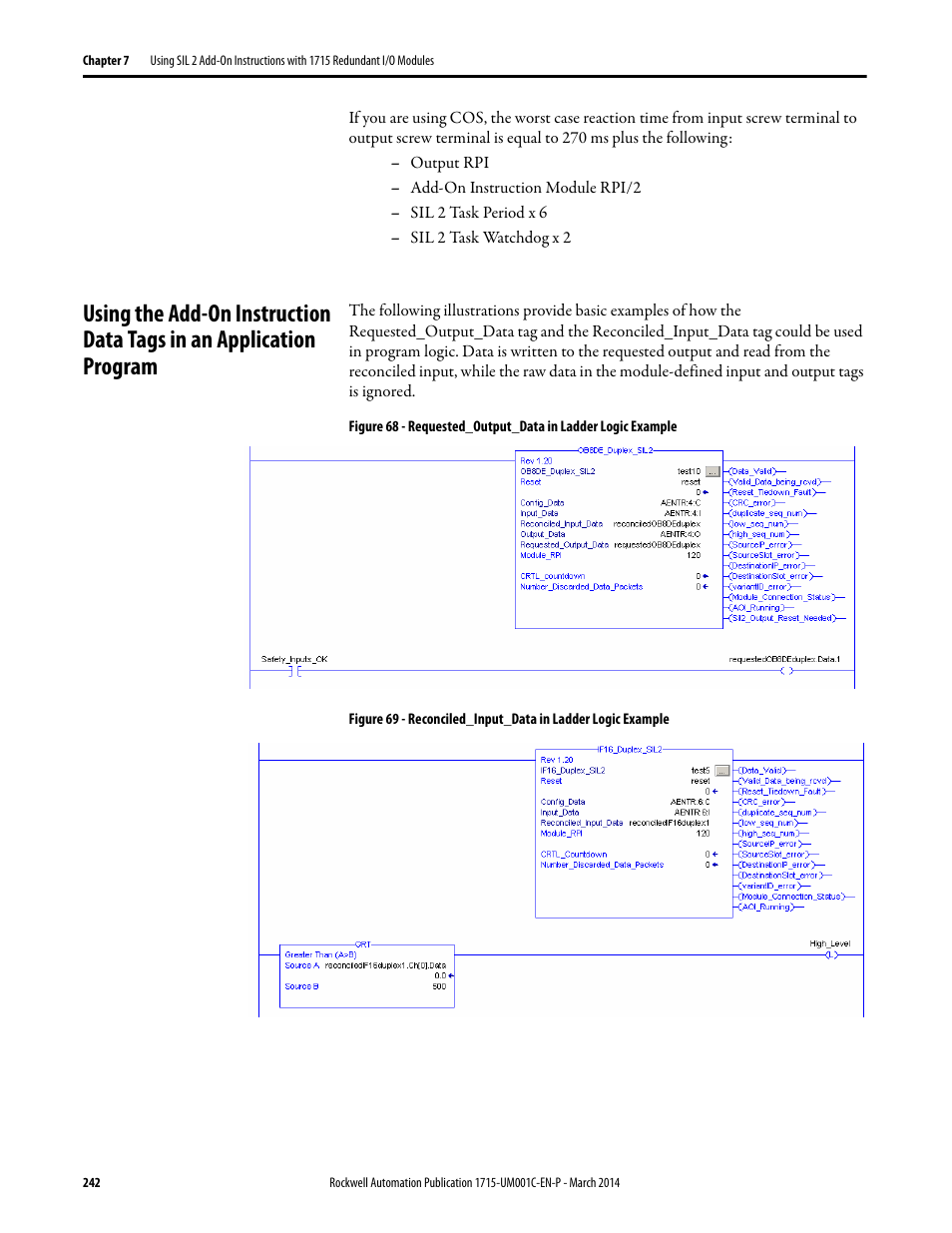 Rockwell Automation 1715-OF8I Redundant I/O System User Manual User Manual | Page 242 / 324