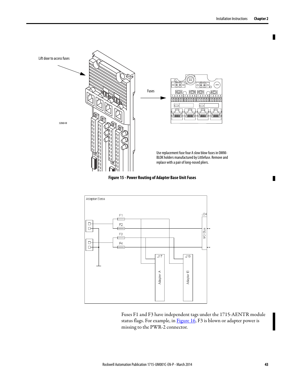 Rockwell Automation 1715-OF8I Redundant I/O System User Manual User Manual | Page 43 / 324