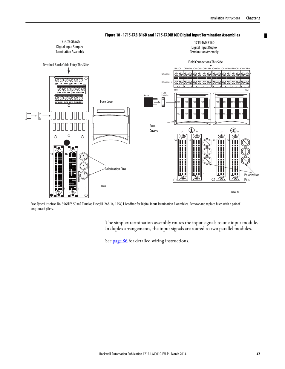 Rockwell Automation 1715-OF8I Redundant I/O System User Manual User Manual | Page 47 / 324