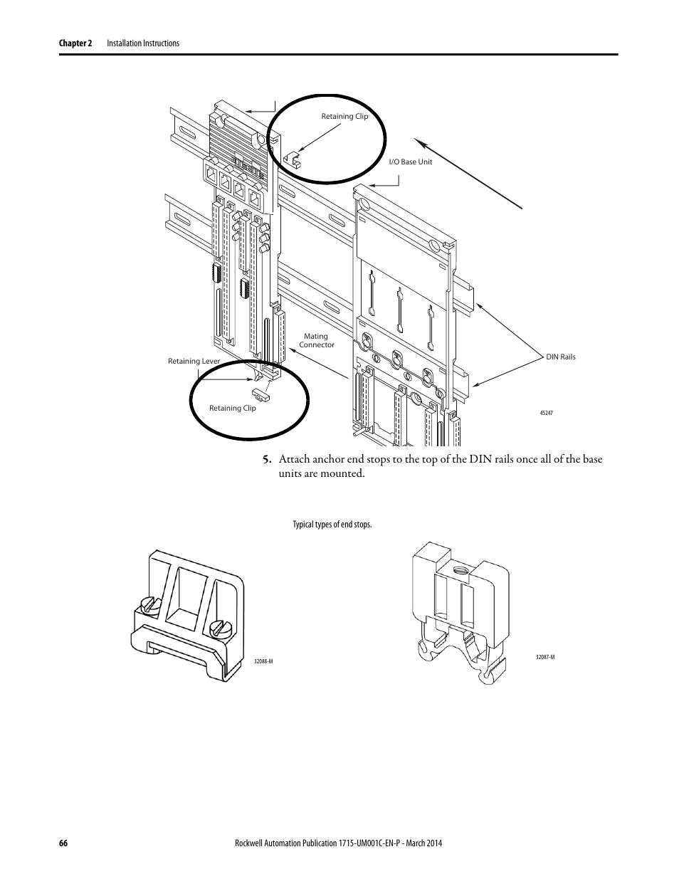 Rockwell Automation 1715-OF8I Redundant I/O System User Manual User Manual | Page 66 / 324