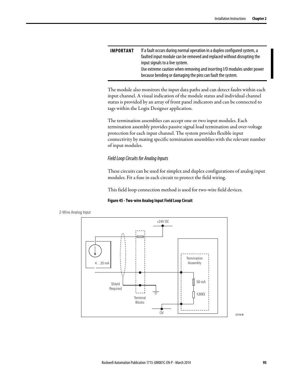 Rockwell Automation 1715-OF8I Redundant I/O System User Manual User Manual | Page 95 / 324