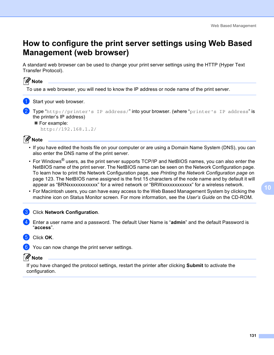 Brother HL 3070CW User Manual | Page 141 / 211