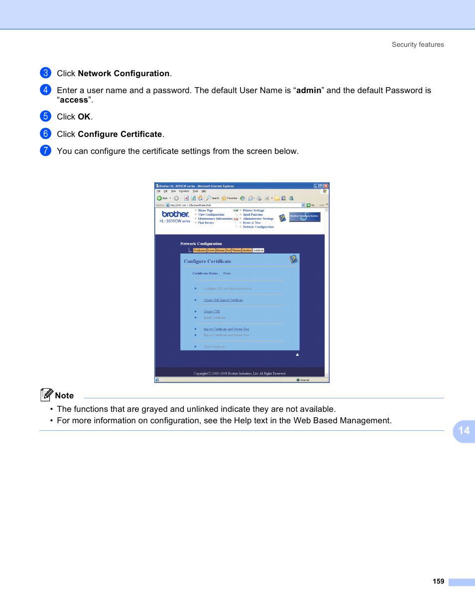 Brother HL 3070CW User Manual | Page 169 / 211