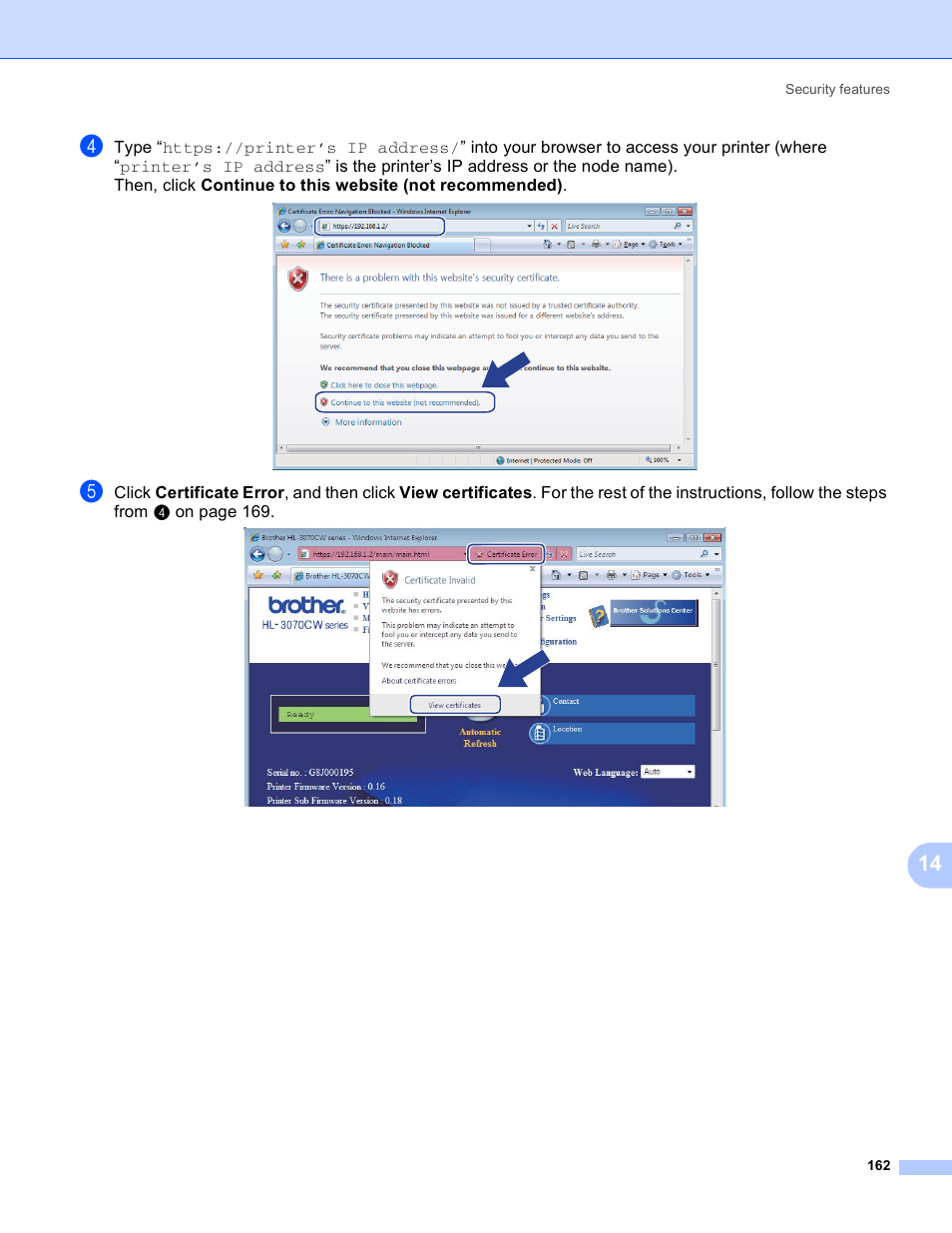 Brother HL 3070CW User Manual | Page 172 / 211