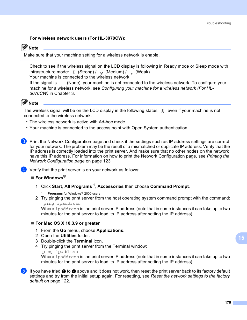 Brother HL 3070CW User Manual | Page 189 / 211