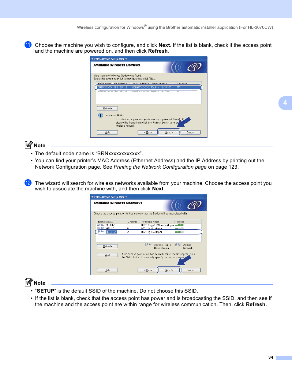 Brother HL 3070CW User Manual | Page 44 / 211