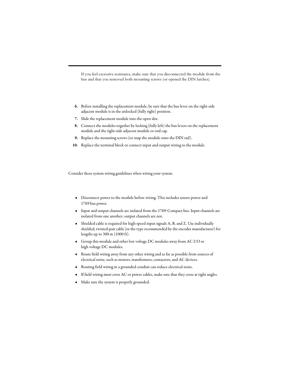 Field wiring connections | Rockwell Automation 1769-HSC Compact High Speed Counter Module User Manual | Page 13 / 32