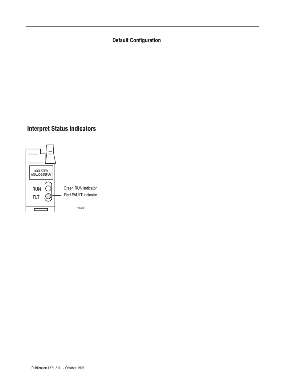 Interpret status indicators | Rockwell Automation 1771-IL INSTL.INSTR.ISOL ANALOG INPUT User Manual | Page 10 / 16