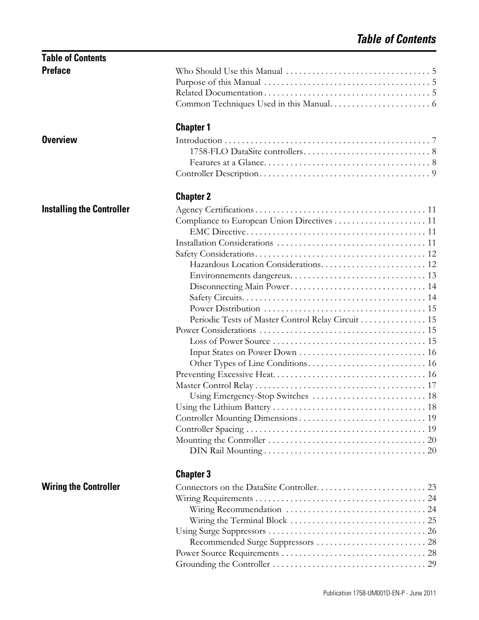 Rockwell Automation 1758-RTU202 DataSite Hardware User Manual User Manual | Page 3 / 68