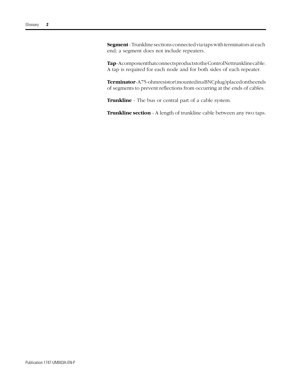 Rockwell Automation 1747-ACNR15 ControlNet Adapter Module User Manual User Manual | Page 136 / 140