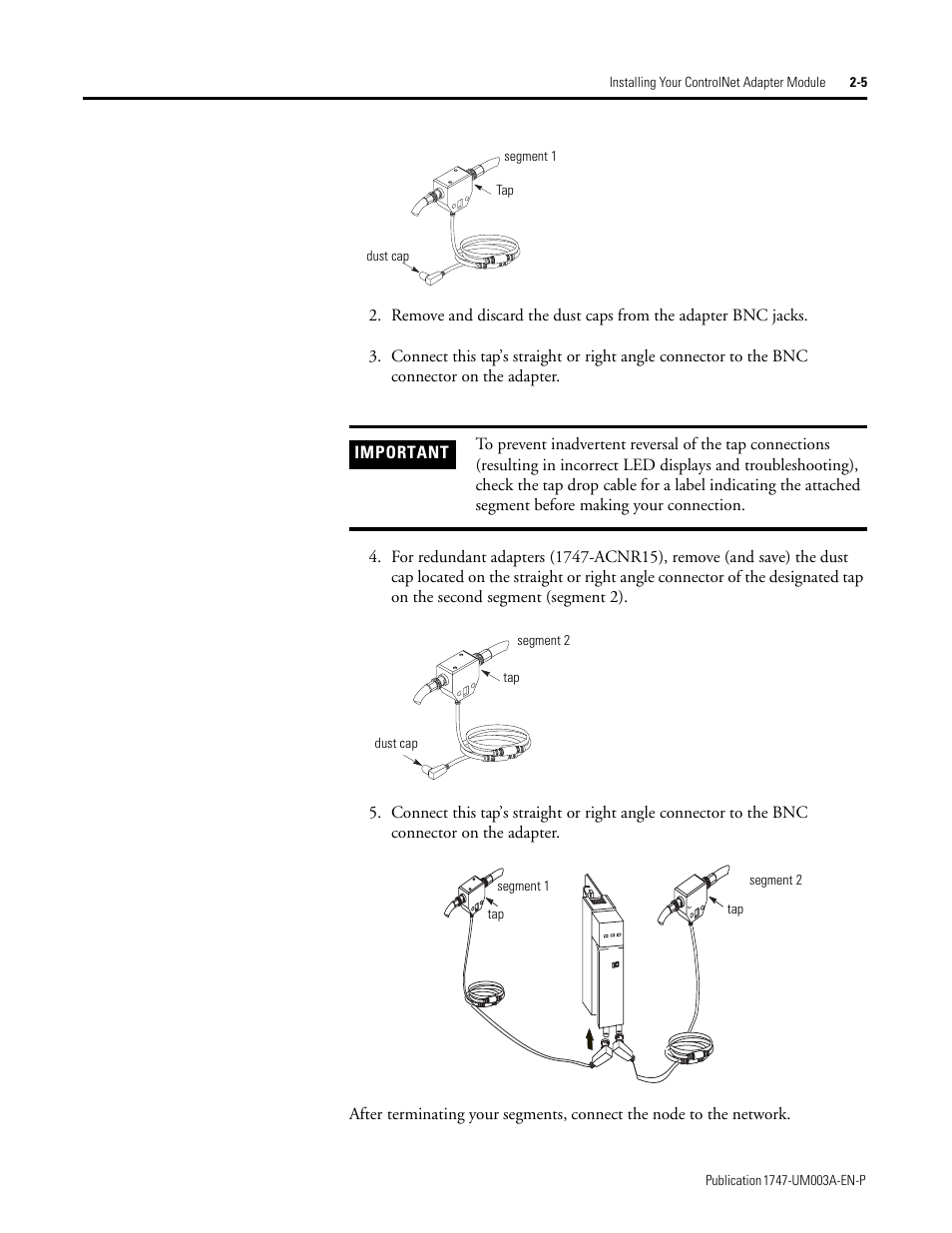 Rockwell Automation 1747-ACNR15 ControlNet Adapter Module User Manual User Manual | Page 17 / 140