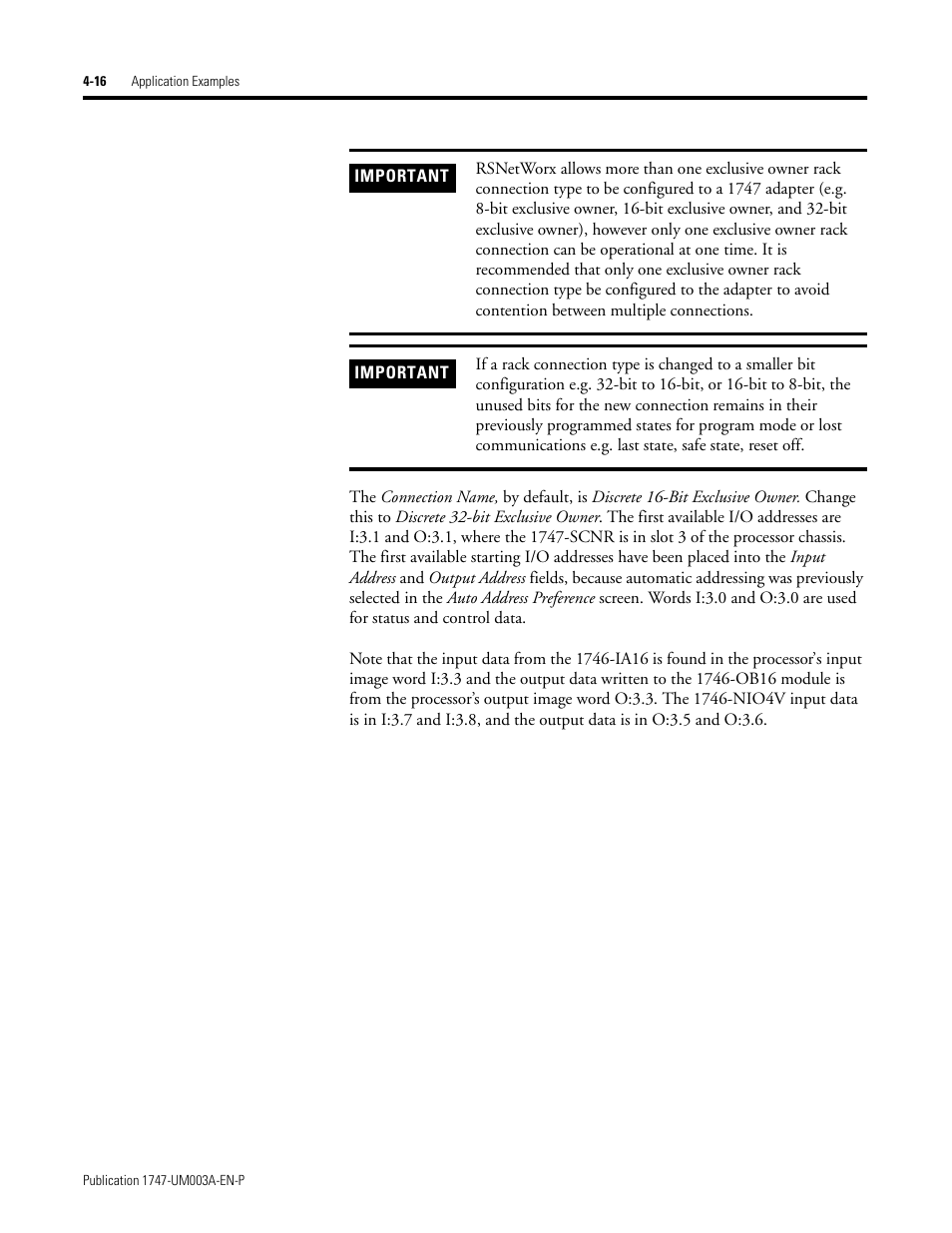 Rockwell Automation 1747-ACNR15 ControlNet Adapter Module User Manual User Manual | Page 44 / 140