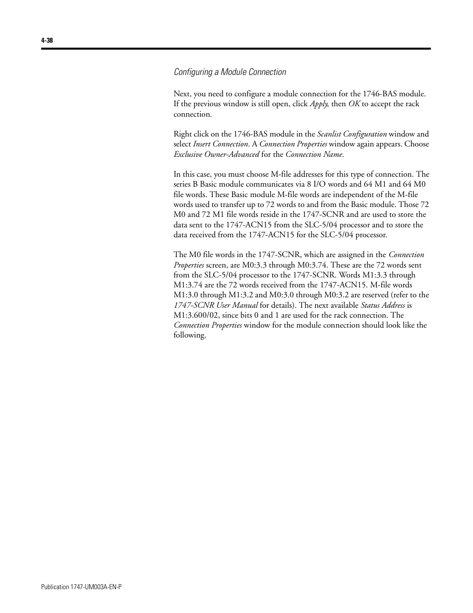 Rockwell Automation 1747-ACNR15 ControlNet Adapter Module User Manual User Manual | Page 66 / 140
