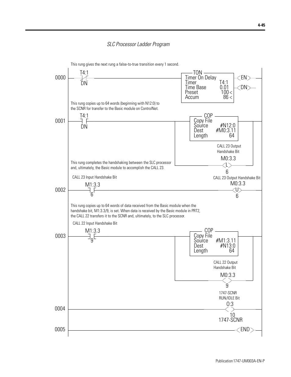 Rockwell Automation 1747-ACNR15 ControlNet Adapter Module User Manual User Manual | Page 73 / 140