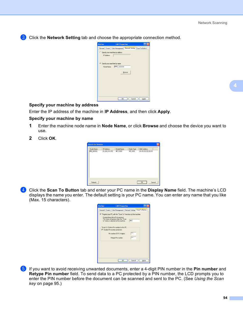 Brother DCP-9045CDN User Manual | Page 101 / 217