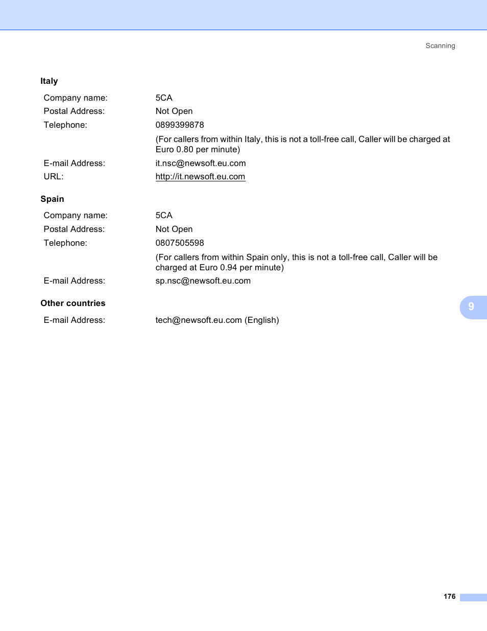 Brother DCP-9045CDN User Manual | Page 183 / 217