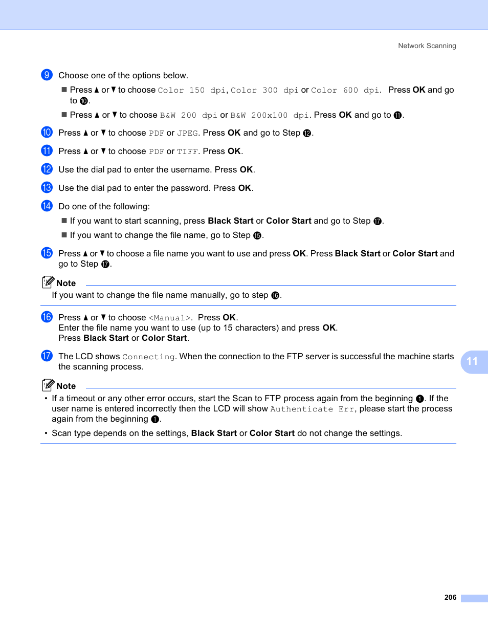 Brother DCP-9045CDN User Manual | Page 213 / 217