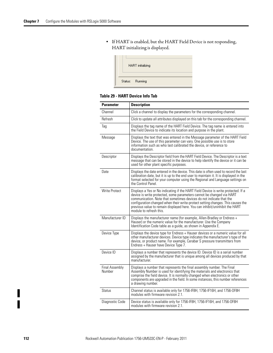 Rockwell Automation 1756-OF8H ControlLogix HART Analog I/O Modules User Manual | Page 112 / 228