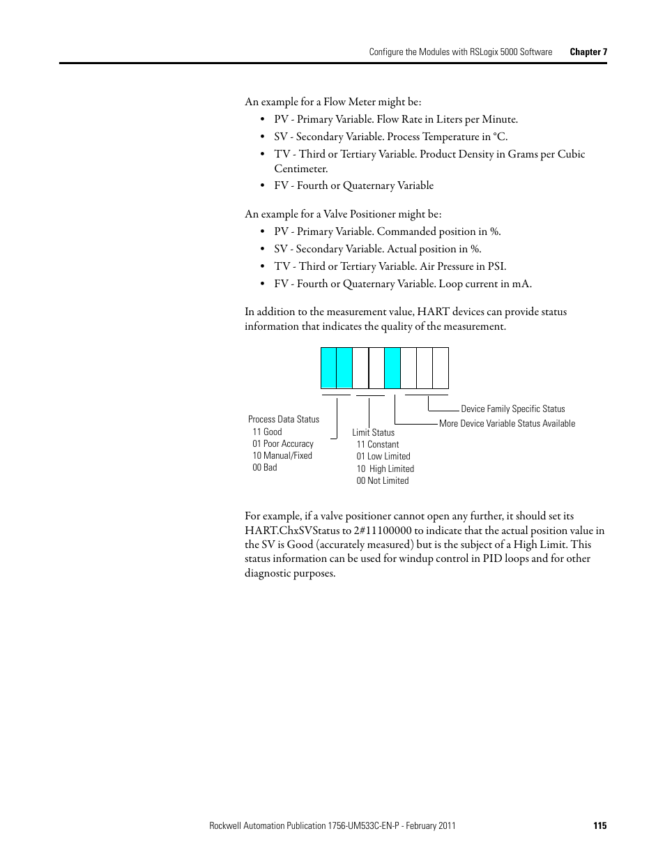 Rockwell Automation 1756-OF8H ControlLogix HART Analog I/O Modules User Manual | Page 115 / 228