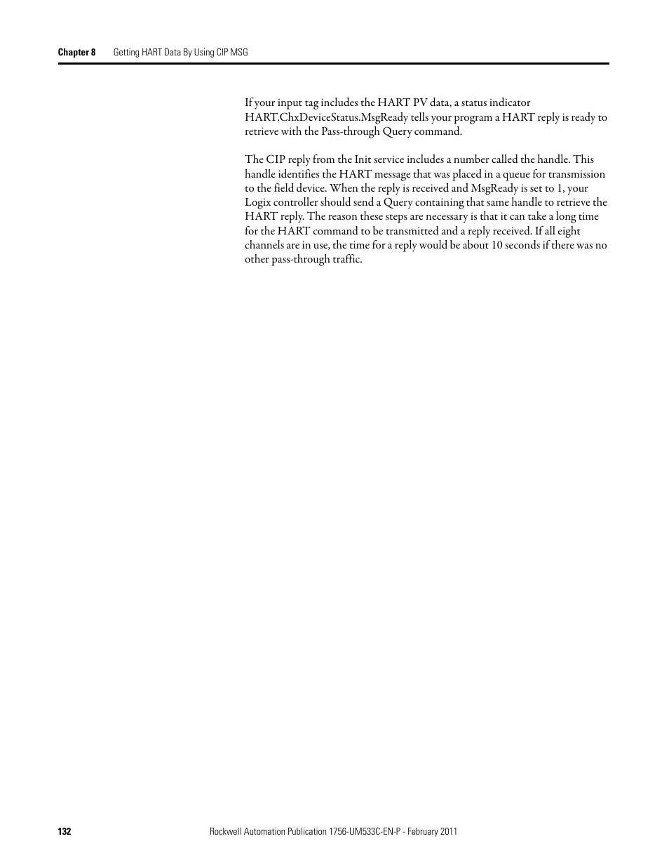 Rockwell Automation 1756-OF8H ControlLogix HART Analog I/O Modules User Manual | Page 132 / 228