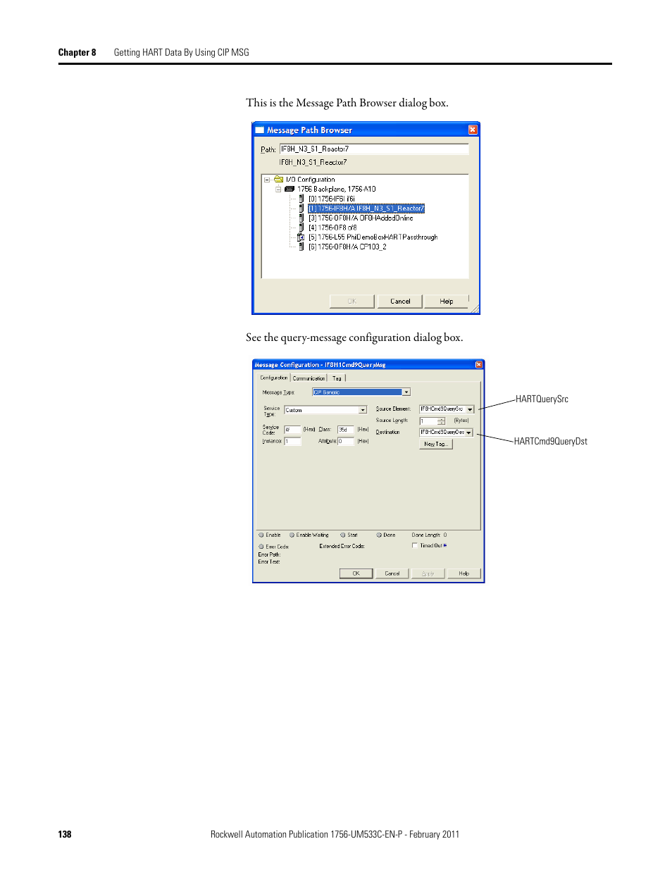 Rockwell Automation 1756-OF8H ControlLogix HART Analog I/O Modules User Manual | Page 138 / 228