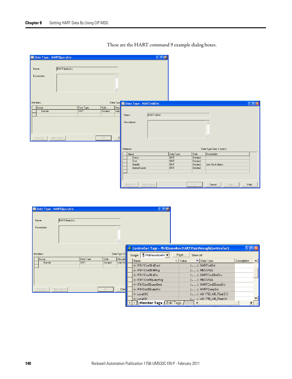 Rockwell Automation 1756-OF8H ControlLogix HART Analog I/O Modules User Manual | Page 140 / 228