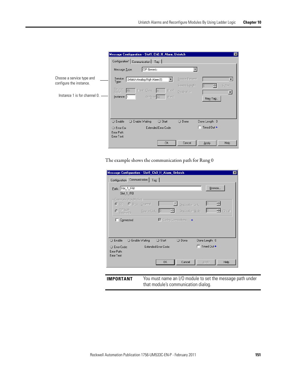 Rockwell Automation 1756-OF8H ControlLogix HART Analog I/O Modules User Manual | Page 151 / 228