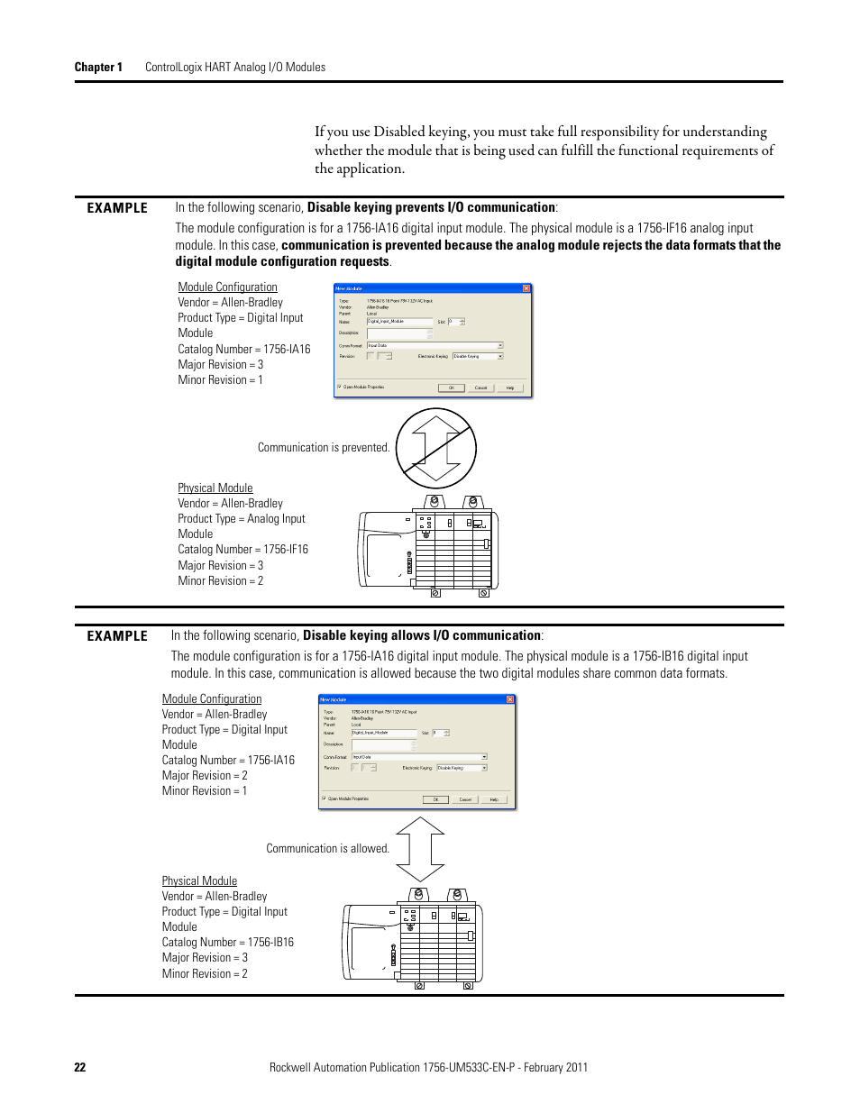 Rockwell Automation 1756-OF8H ControlLogix HART Analog I/O Modules User Manual | Page 22 / 228