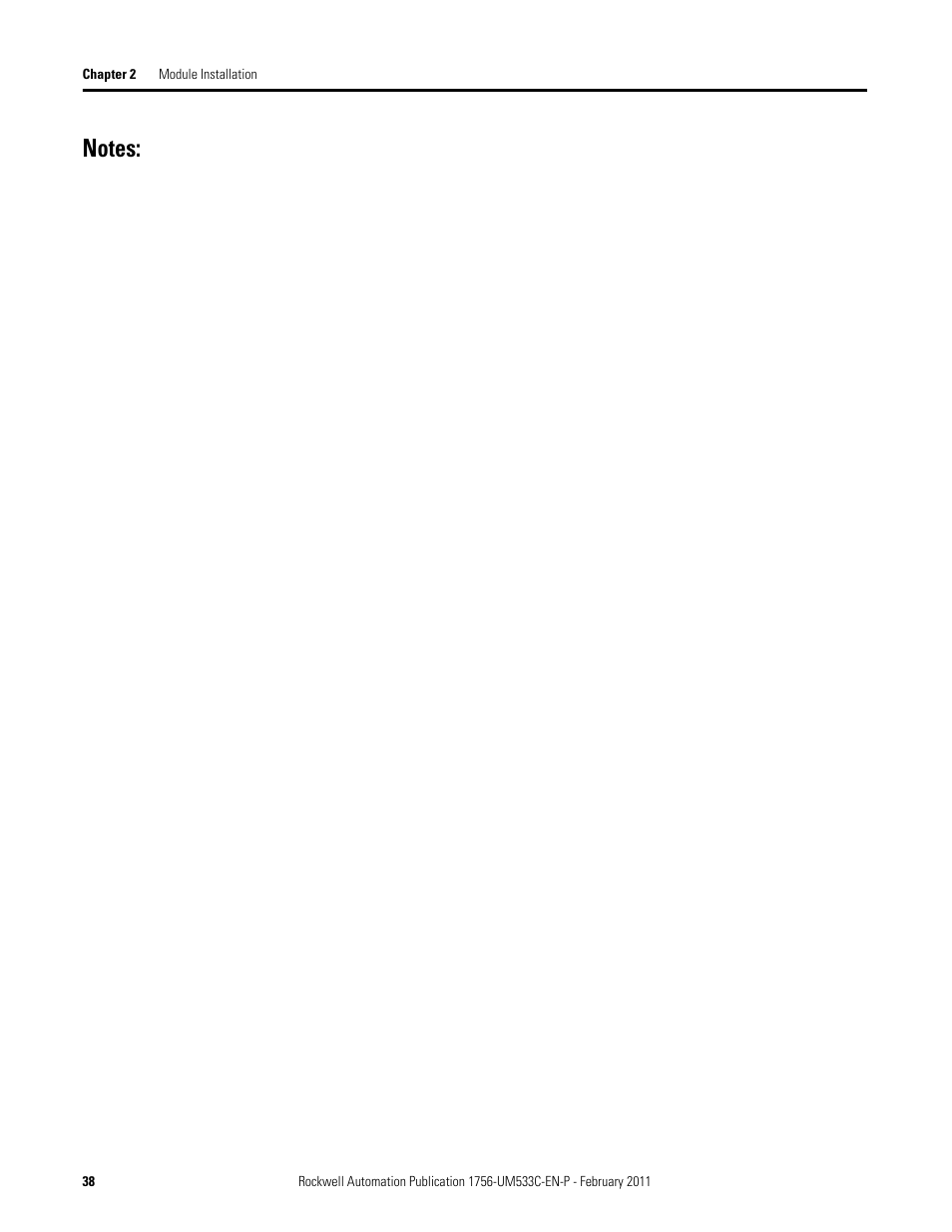 Rockwell Automation 1756-OF8H ControlLogix HART Analog I/O Modules User Manual | Page 38 / 228