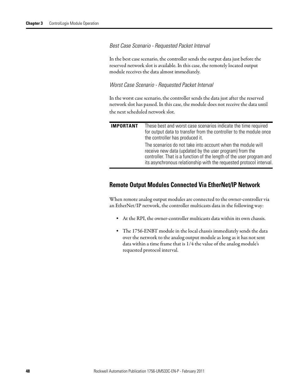 Rockwell Automation 1756-OF8H ControlLogix HART Analog I/O Modules User Manual | Page 48 / 228