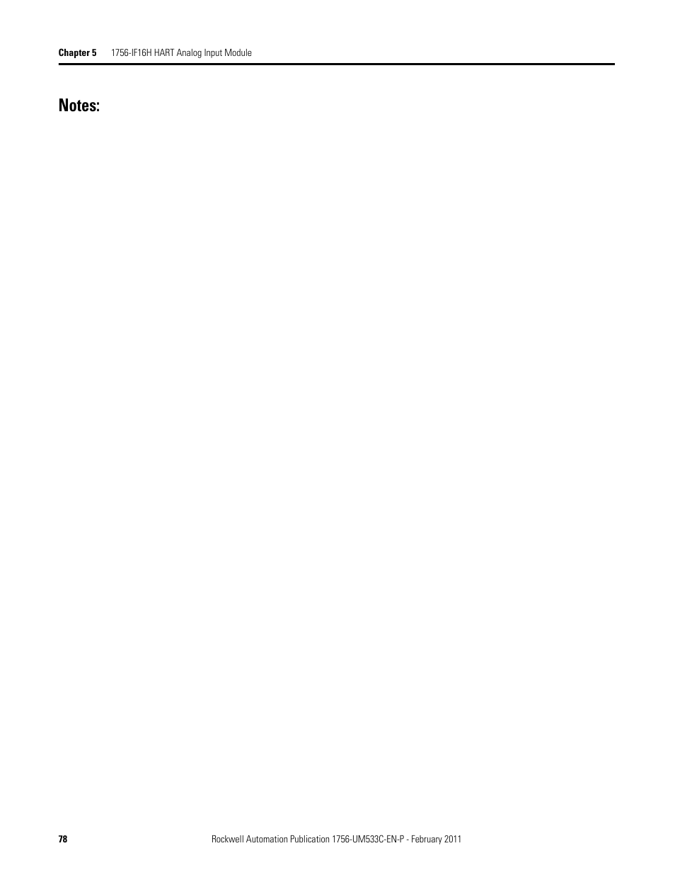 Rockwell Automation 1756-OF8H ControlLogix HART Analog I/O Modules User Manual | Page 78 / 228