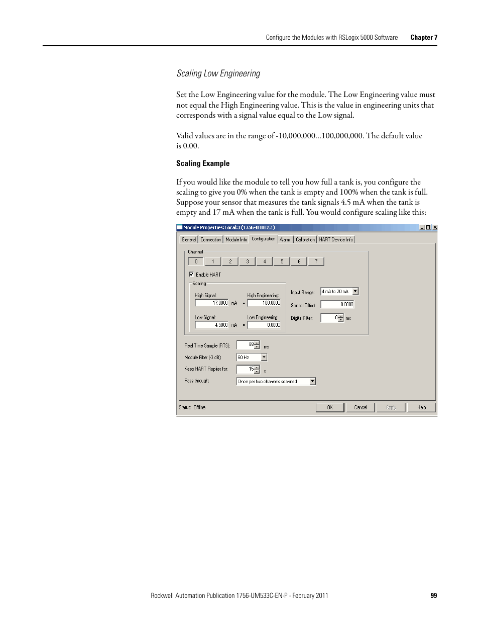 Rockwell Automation 1756-OF8H ControlLogix HART Analog I/O Modules User Manual | Page 99 / 228