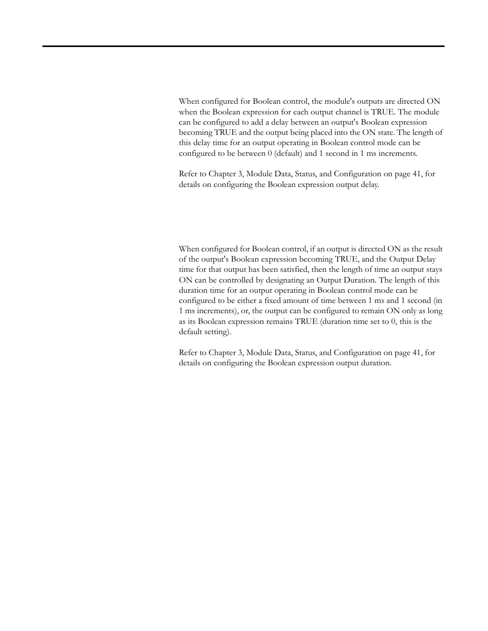 Output delay, Output duration, Output delay output duration | Rockwell Automation 1769-BOOLEAN Compact I/O Module Reference Manual User Manual | Page 17 / 98