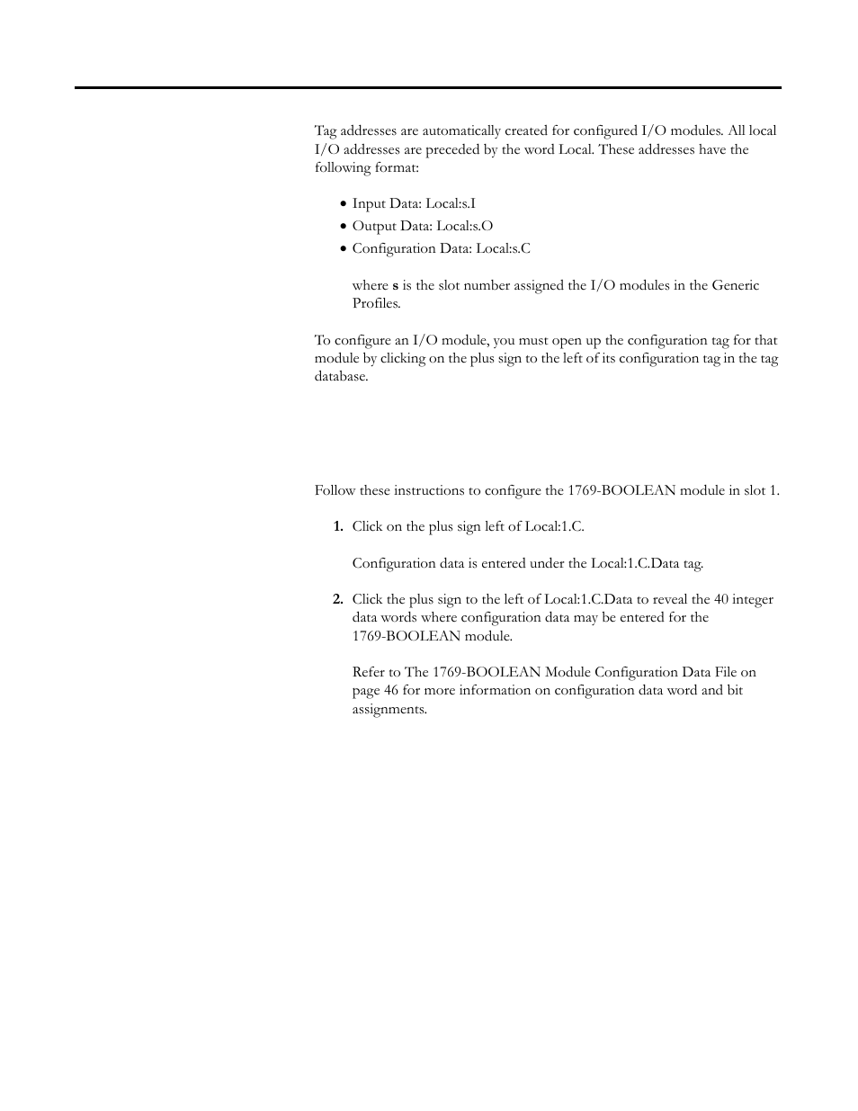 Configure the module | Rockwell Automation 1769-BOOLEAN Compact I/O Module Reference Manual User Manual | Page 84 / 98