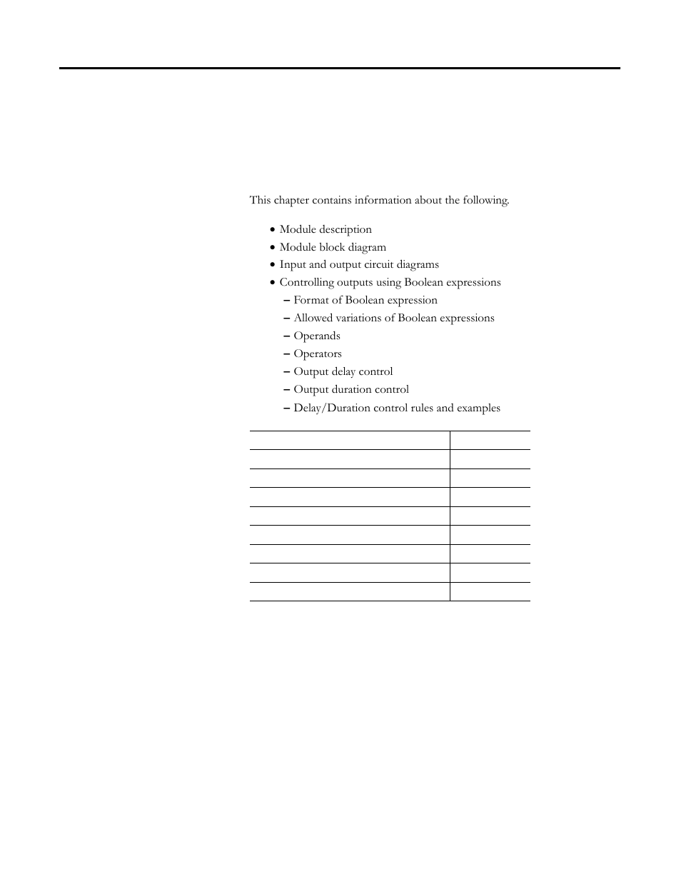 Module operation, Overview, Chapter 1 | Chapter | Rockwell Automation 1769-BOOLEAN Compact I/O Module Reference Manual User Manual | Page 9 / 98