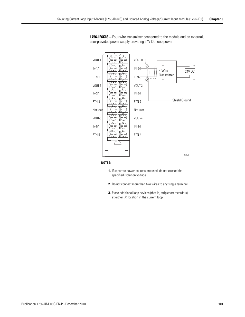 Rockwell Automation 1756-XXXX ControlLogix Analog I/O Modules User Manual | Page 107 / 401