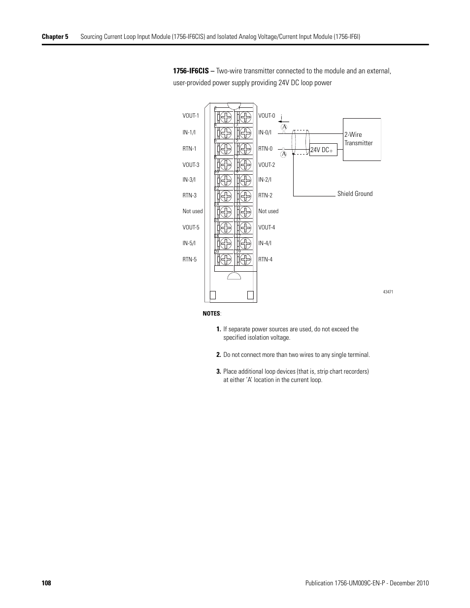 Rockwell Automation 1756-XXXX ControlLogix Analog I/O Modules User Manual | Page 108 / 401