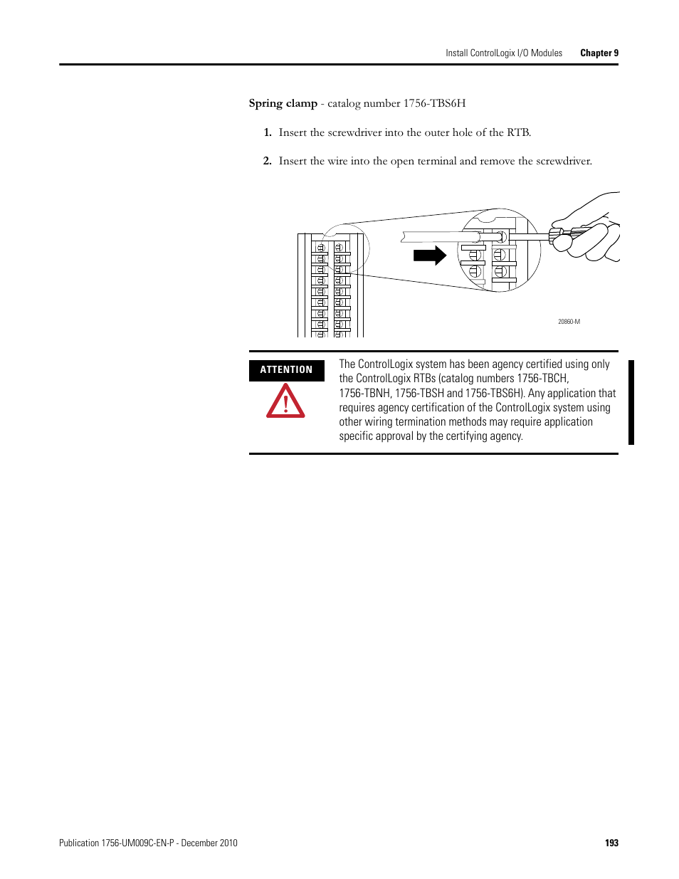 Rockwell Automation 1756-XXXX ControlLogix Analog I/O Modules User Manual | Page 193 / 401