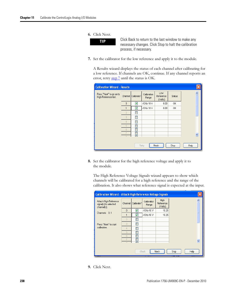 Rockwell Automation 1756-XXXX ControlLogix Analog I/O Modules User Manual | Page 238 / 401