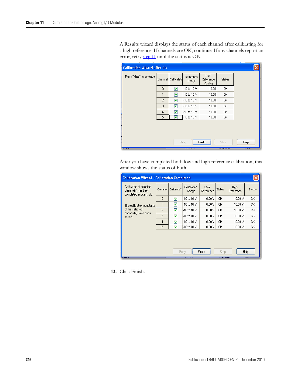 Rockwell Automation 1756-XXXX ControlLogix Analog I/O Modules User Manual | Page 246 / 401