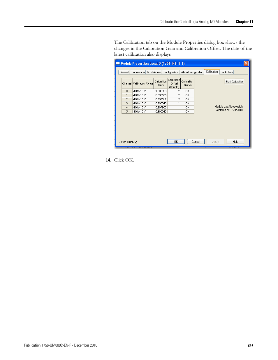 Rockwell Automation 1756-XXXX ControlLogix Analog I/O Modules User Manual | Page 247 / 401