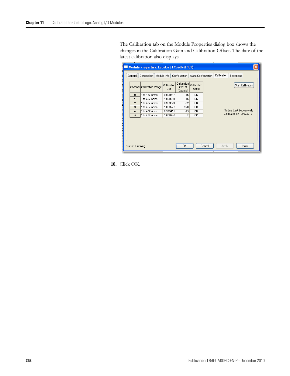 Rockwell Automation 1756-XXXX ControlLogix Analog I/O Modules User Manual | Page 252 / 401